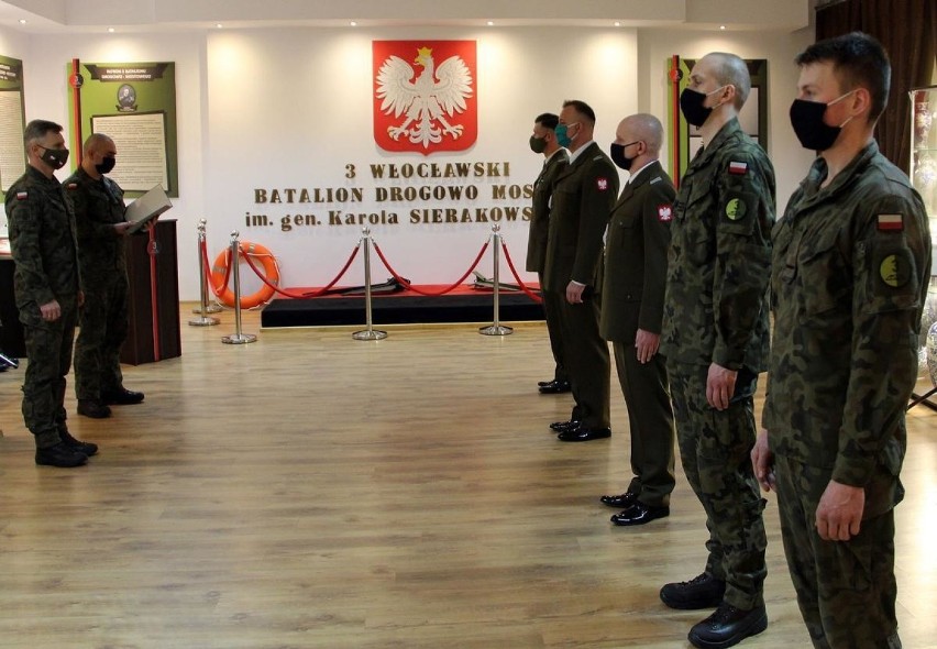 Trzech żołnierzy z chełmińskiej jednostki wojskowej uzyskało...