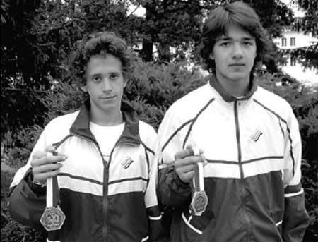 Piotr Krogulec (z lewej) i Karol Borecki wrócili z olimpiady ze srebrnymi medalami. arc