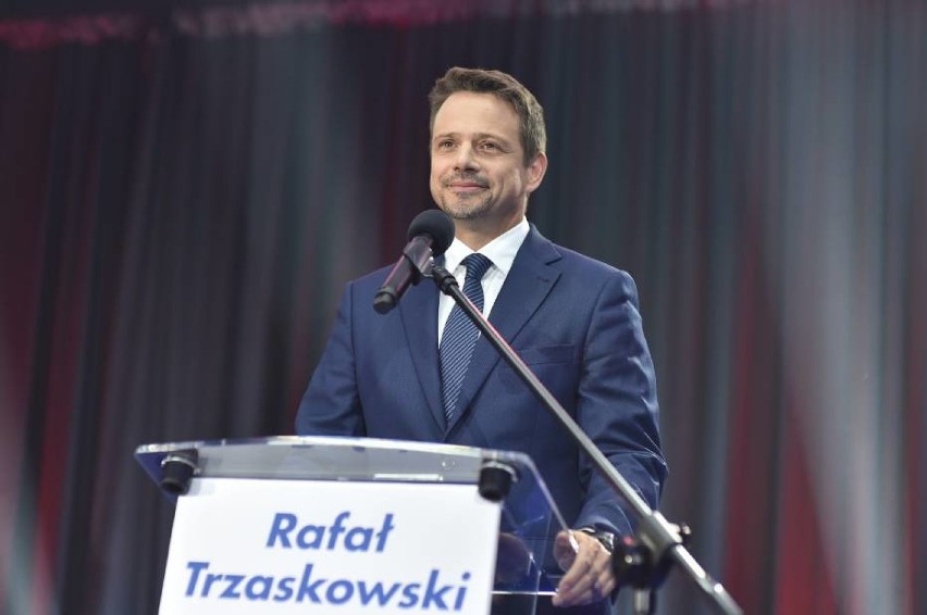 Rafał Trzaskowski na Arenie Prezydenckiej w Lesznie