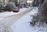 Zima w Skierniewicach. Ulice pochłonęły już setki ton soli. Jak dziś wyglądało miasto? [ZDJĘCIA]