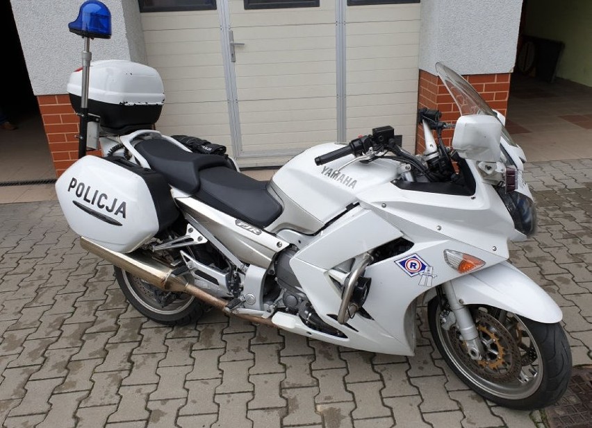 Yamaha FJR 1300 trafiła do lublinieckiej policji