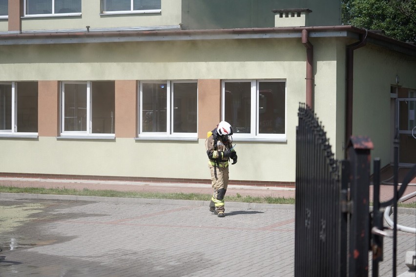 Pożar szkoły w Cypriance