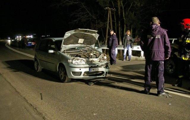 Zakres uszkodzeń Fiata Punto okazał się tak rozległy, że jego naprawa jest nieopłacalna.