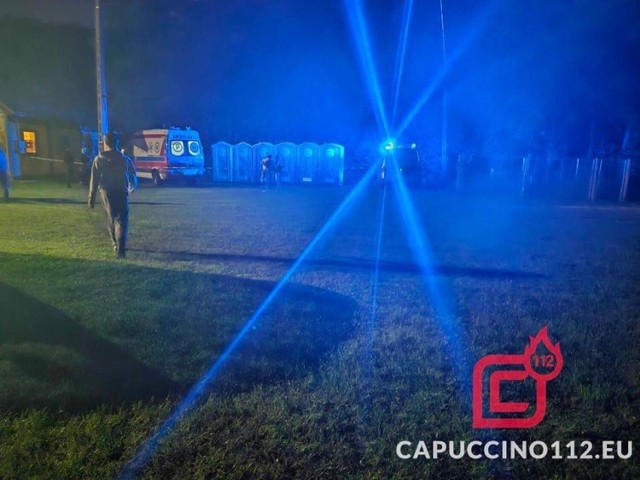 Na miejscu w Sufczynie pracowała policja pod nadzorem prokuratora, 25.06.2023