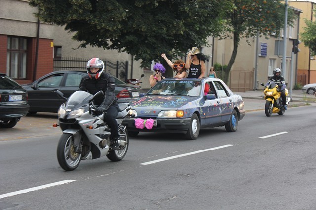 Zlot motocyklowy w Kole: Parada motocykli