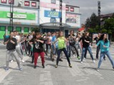Licealiści zatańczyli na rynku w Jaworznie