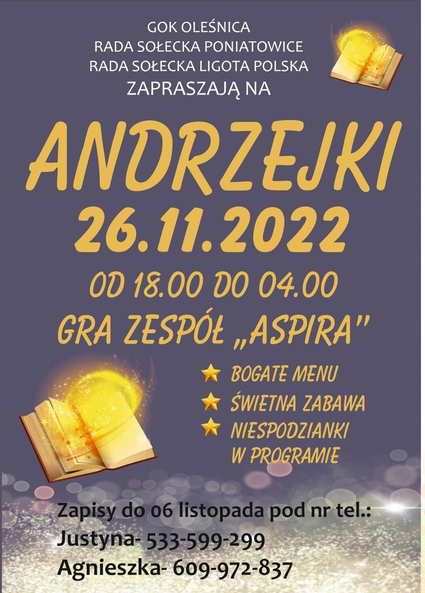 Poznajcie oferty na Andrzejki 2022. Na zabawę taneczną i...