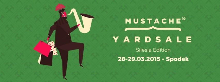 W ten weekend w Spodku odbędą sie targi Mustache Yard Sale...
