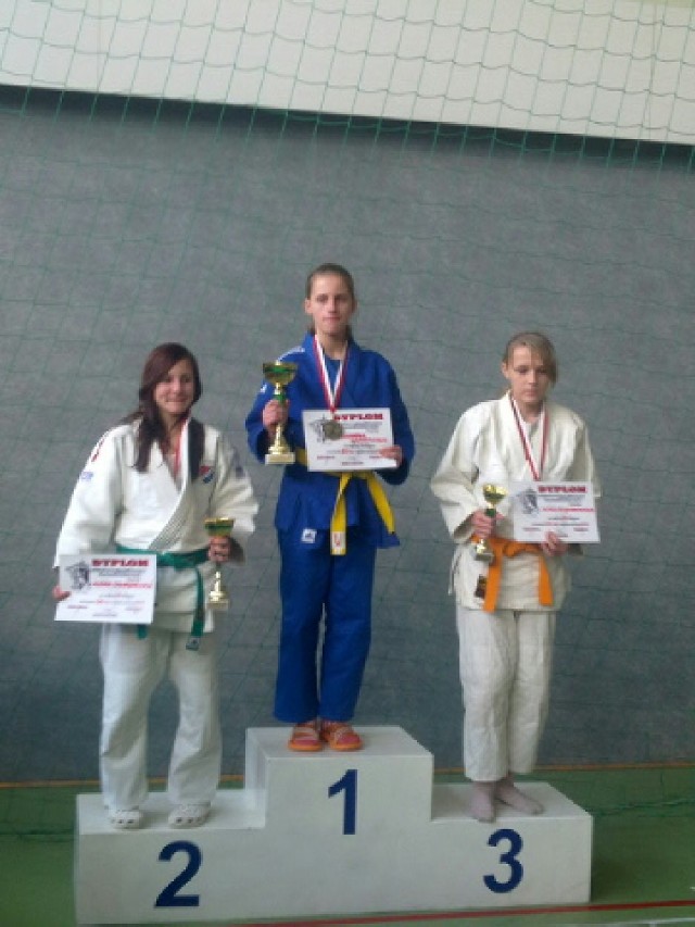 Aleksandra Grabowska złoto w kategorii 57 kg UKS "AKADEMIA JUDO RZESZÓW"