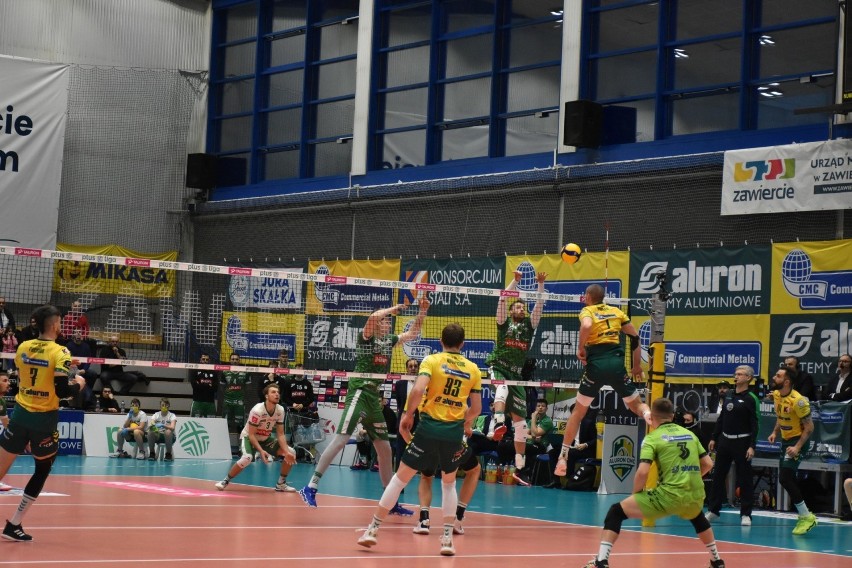 Aluron CMC Warta Zawiercie 3:2 AZS Olsztyn - Zawiercianie wygrywają spotkanie 17.rundy