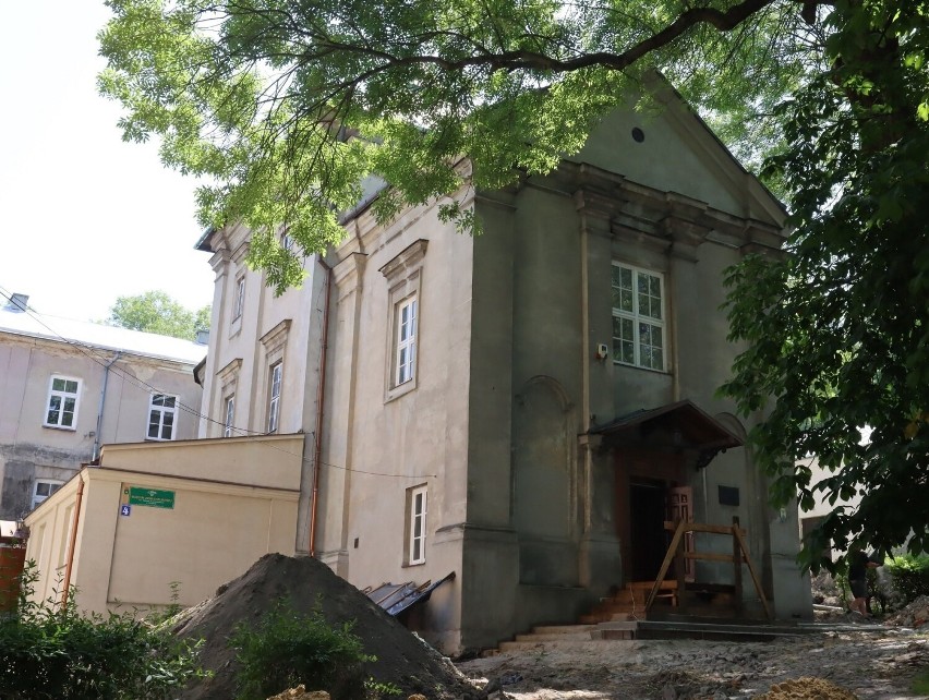 Chełm, cerkiew unicka pw. św. Mikołaja – w trakcie remontu, 2022 r.