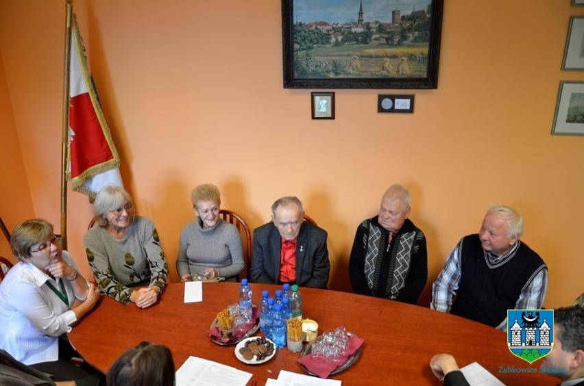 Rada Seniorów z Ząbkowic Śląskich spotkała się w urzędzie miejskim z burmistrzem