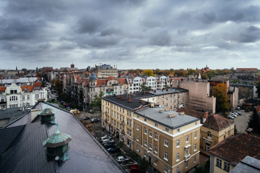 Jeżyce: Widok z Nobel Tower