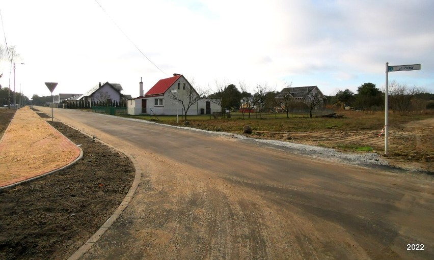 Zakończyła się budowa kolejnego fragmentu ulicy Polnej w Skokach