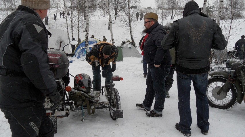 Zimowy Motocyklowy Zlot Pingwina [ZDJĘCIA] W Świętochłowicach spotkali się już ósmy raz