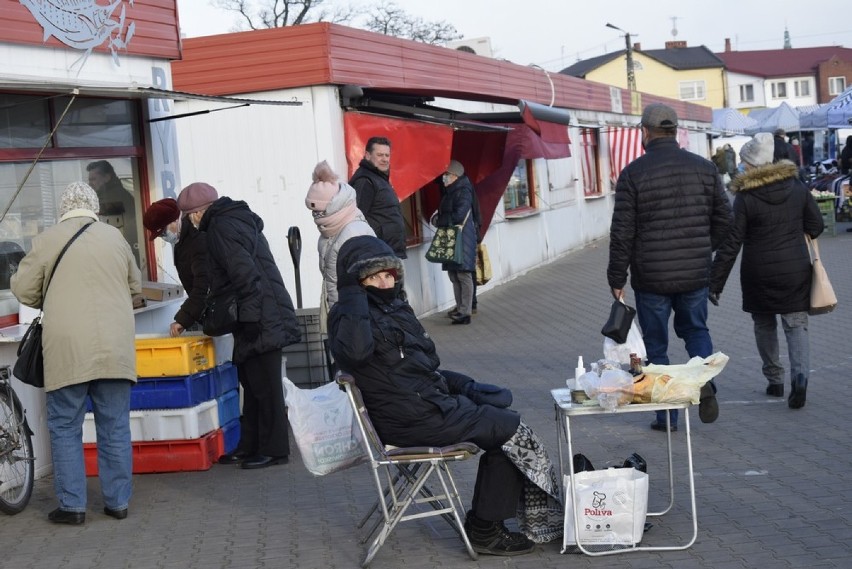 Na targowisku było mniej handlujących niż zwykle w czwartek