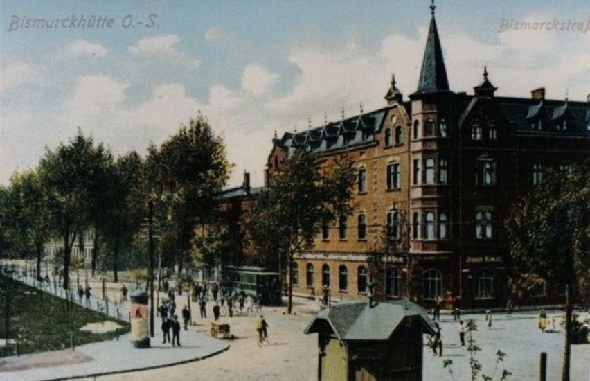 Prz ulice Katowickiej swoją siedzibę miał Hotel "Graf...