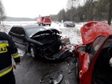 Wypadek koło Lipnicy. Trzy osoby ranne                   