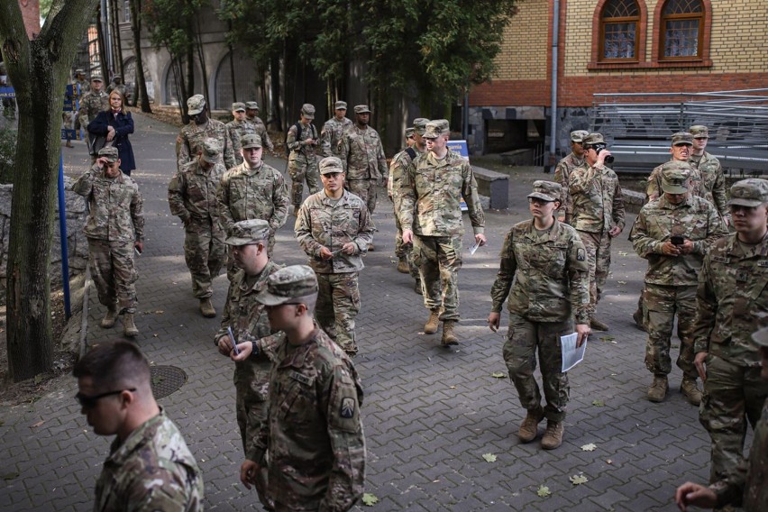  Amerykańscy żołnierze odwiedzili Sanktuarium w Licheniu