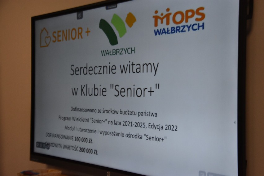 W Wałbrzychu otwarto Klub Senior + z Salą Doświadczania...