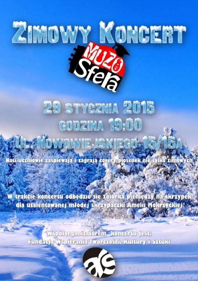 Zimowy Koncert uczniów i nauczycieli MuzoSfery