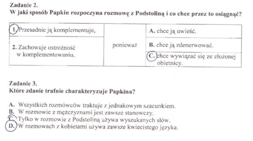 24 kwietnia część humanistyczna (język polski) egzaminu ...