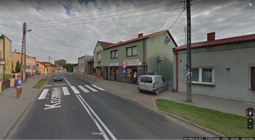 Kamery Google Street View przyłapały mieszkańców Lubienia Kujawskiego [zdjęcia]