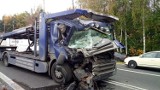 Kraksa ciężarówek w Bieruniu. Kierowcy szukają świadków zdarzenia ZDJĘCIA