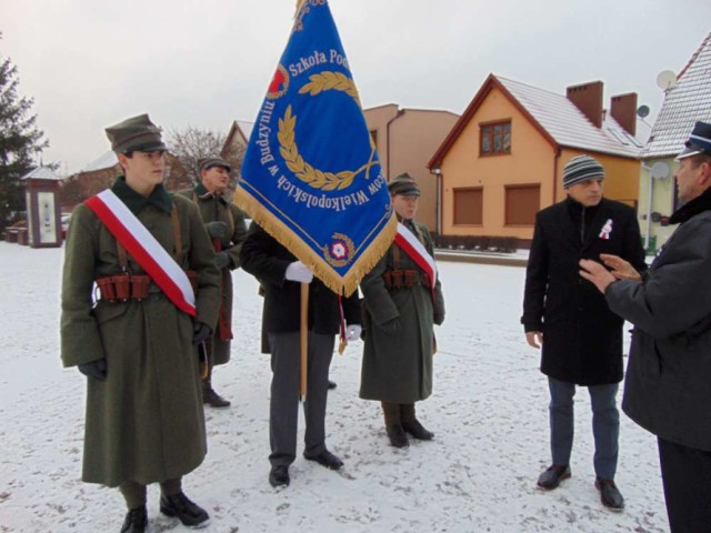 Wręczenie sztandaru Szkole w Budzyniu