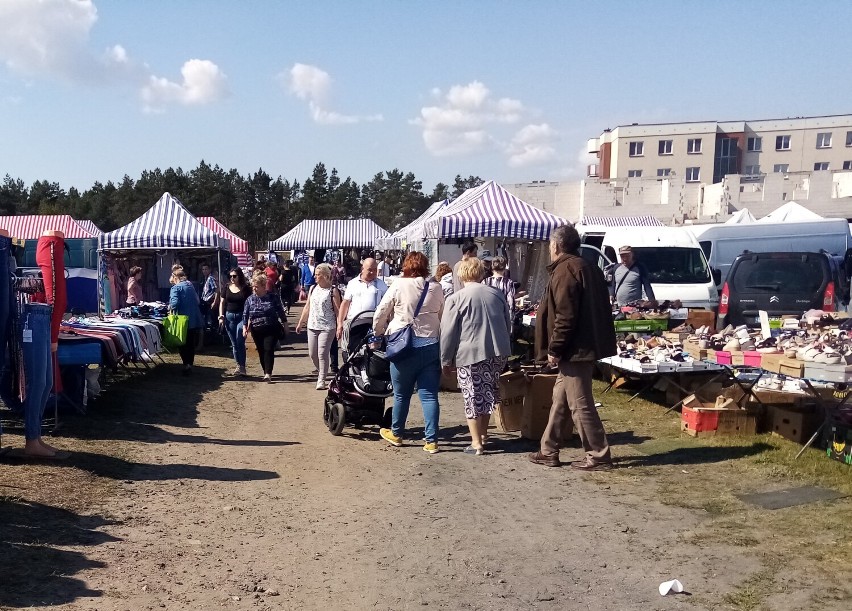 Tak było na targowisku przy ulicy Sokołowskiej w...