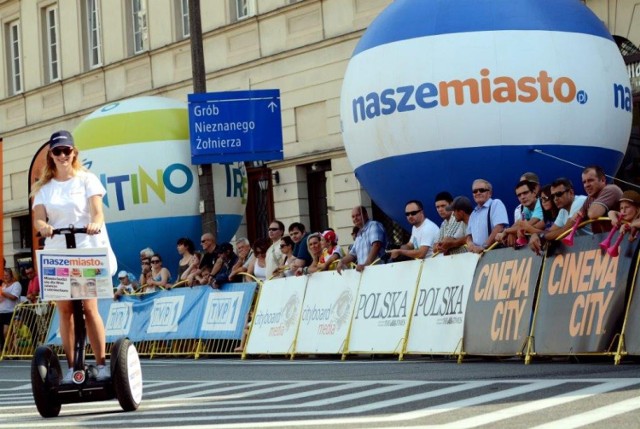 Tour de Pologne. Gazeta "Nasze Miasto" tam była!