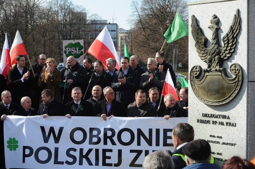 Protest rolników Warszawa. Manifestują niezadowolenie z...