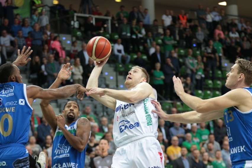 Stelmet Zielona Góra - Anwil Włocławek 101:77 w 5. kolejce EBL. Mistrzowie Polski zdeklasowani [relacja, zdjęcia]