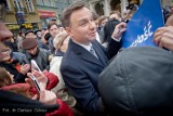 Andrzej Duda w sobotę przyjedzie do Wałbrzycha. Był też przed wyborami w 2015 roku (ZDJĘCIA i FILM)