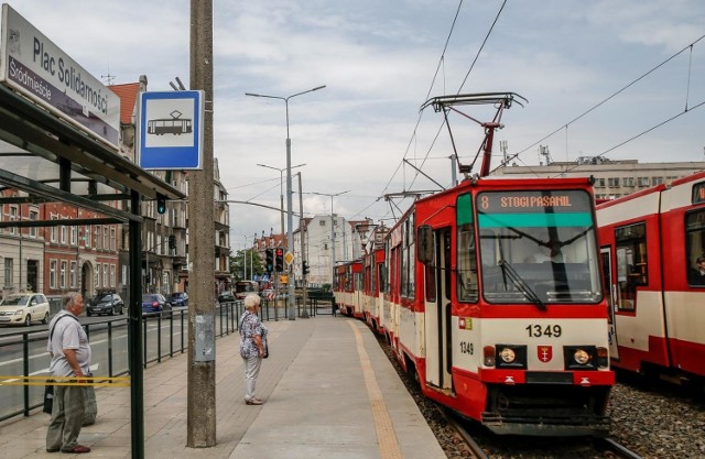 Na odcinku Dworzec Gł. - Jana z Kolna - Szpital Kliniczna nie kursują tramwaje, zorganizowano autobusową komunikację zastępczą