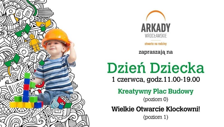 Z okazji Dnia Dziecka w Arkadach Wrocławskich powstanie...