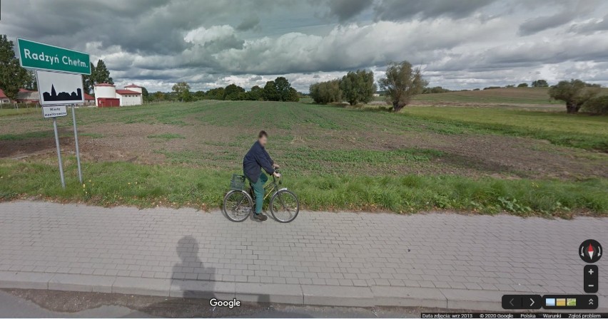 Oto przyłapani przez Google Street View na ulicach Radzynia Chełmińskiego [zdjęcia]