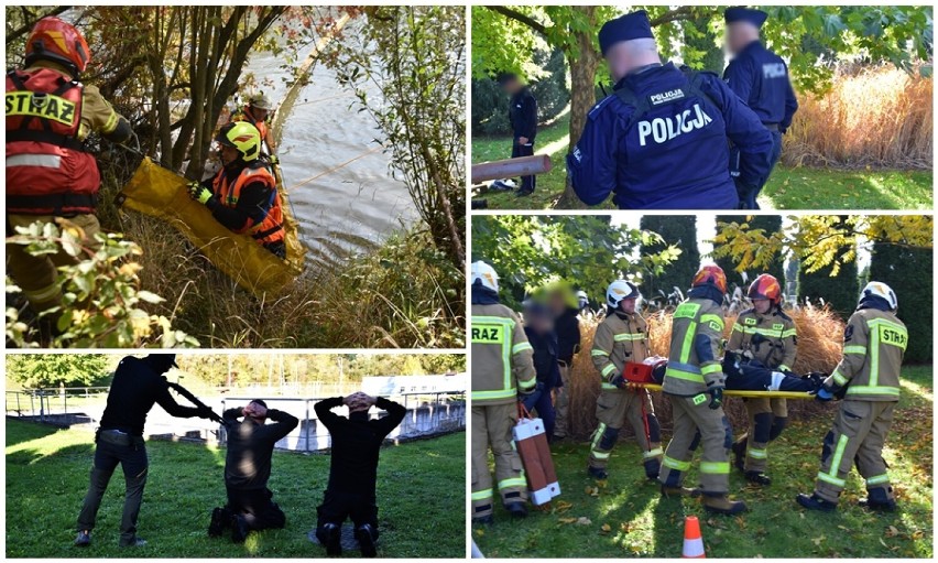 Ćwiczenia dowódczo-sztabowe w Ropicy Polskiej. Według...