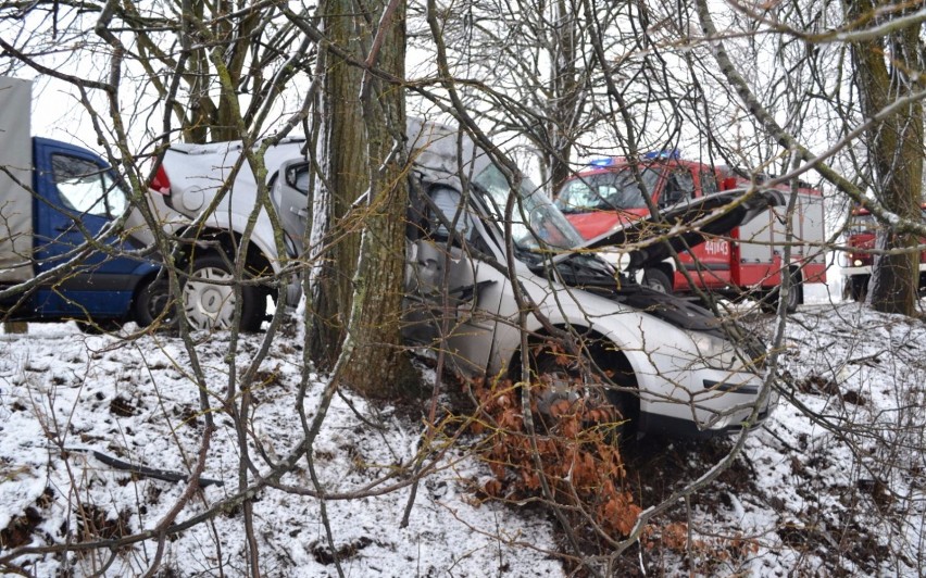 Wypadek w Połęczynie 24.02.16