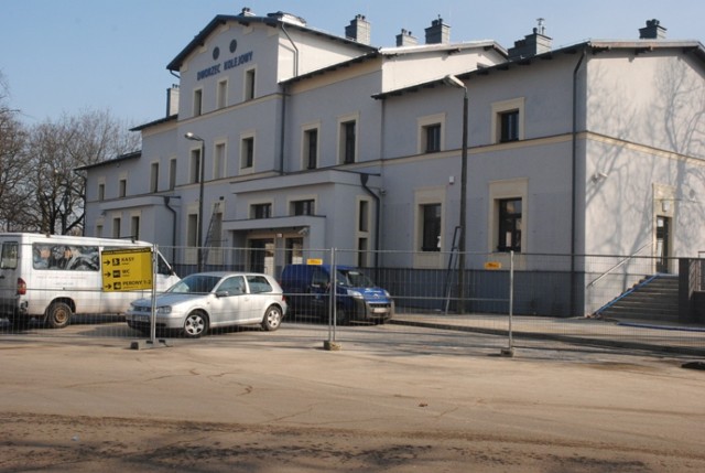 Remont dworca PKP w Kościanie dobiega końca