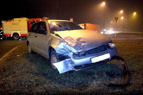 Nowy Sącz: zderzenie aut na ulicy Tarnowskiej [ZDJĘCIA]