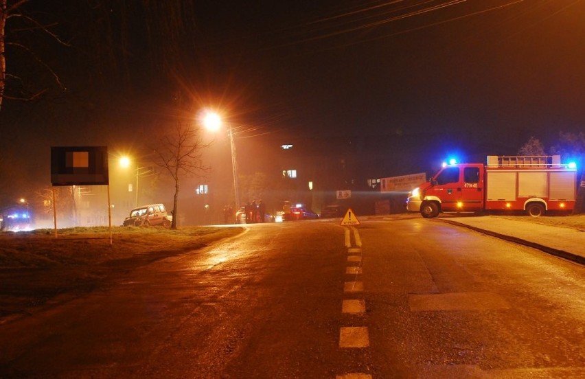 Wypadek w Jastrzębiu: zderzenie dwóch osobówek