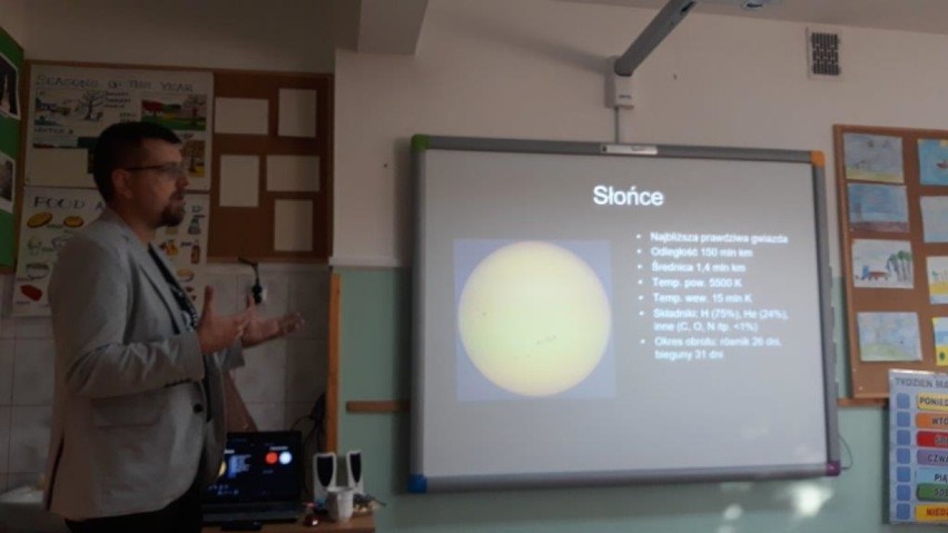 Glisne. Wizyty astronomów w szkołach. Uczniowie ze Szkoły Podstawowej zwiedzili Marsa