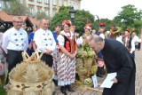 Bochnia. Dożynki Powiatowe w Bochni, rolnicy dziękowali za tegoroczne plony [ZDJĘCIA]