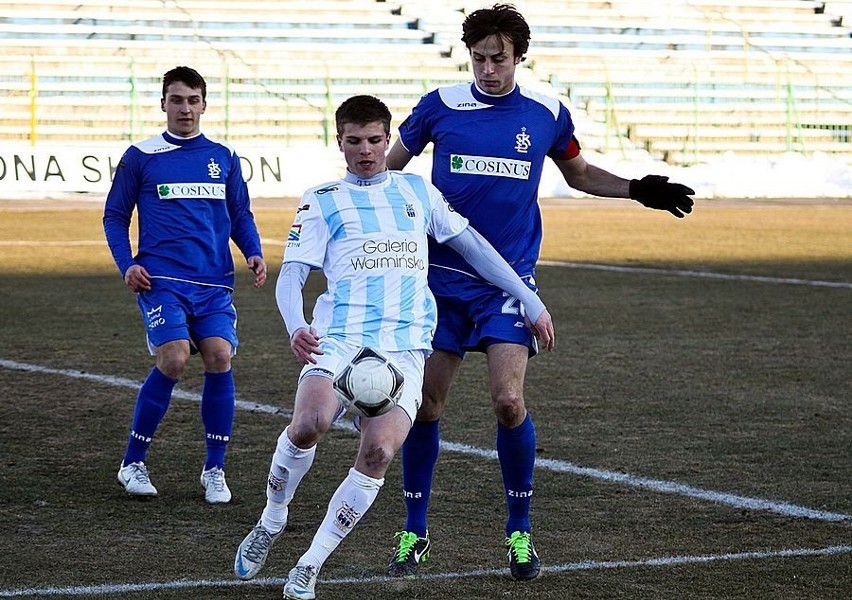 Stomil Olsztyn przegrał z Lechią Gdańsk 1:4
