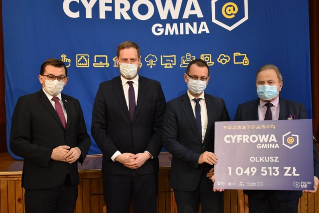 Konferencja dotycząca programu Cyfrowa Gmina w Olkuszu