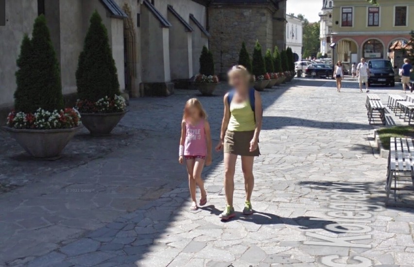 Kamery Google Street View przy sądeckich kościołach