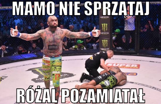 Mamo, nie sprzątaj, Różal pozamiatał. Memy po KSW 39