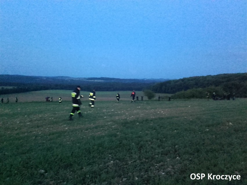 Zaginiony mieszkaniec Zawiercia został odnaleziony. Po 80-latka przyleciał śmigłowiec Lotniczego Pogotowia Ratunkowego