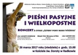 26 marca parafia św. Doroty w Radkowie zaprasza na koncert